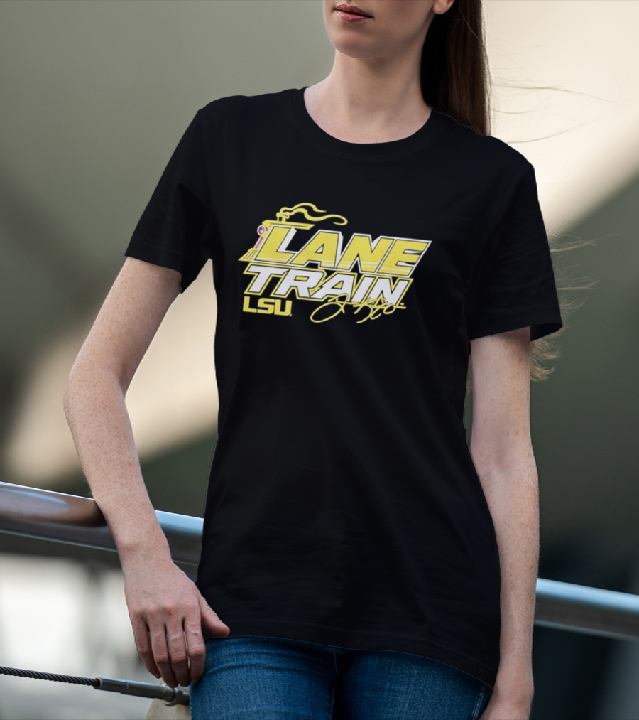 Lane Kiffin LSU Lane Train Football Tigers T-Shirt