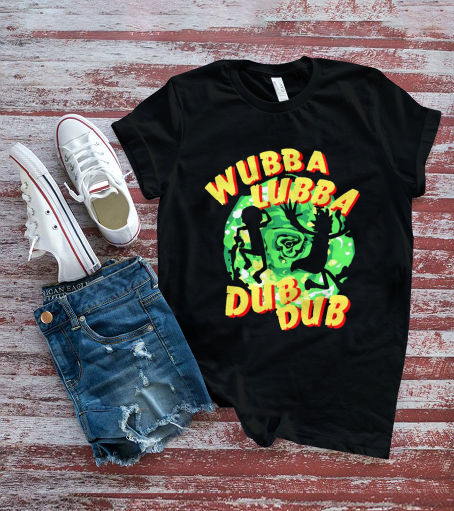 Rick And Morty Wubba Lubba Dub Dub Portal T-Shirt