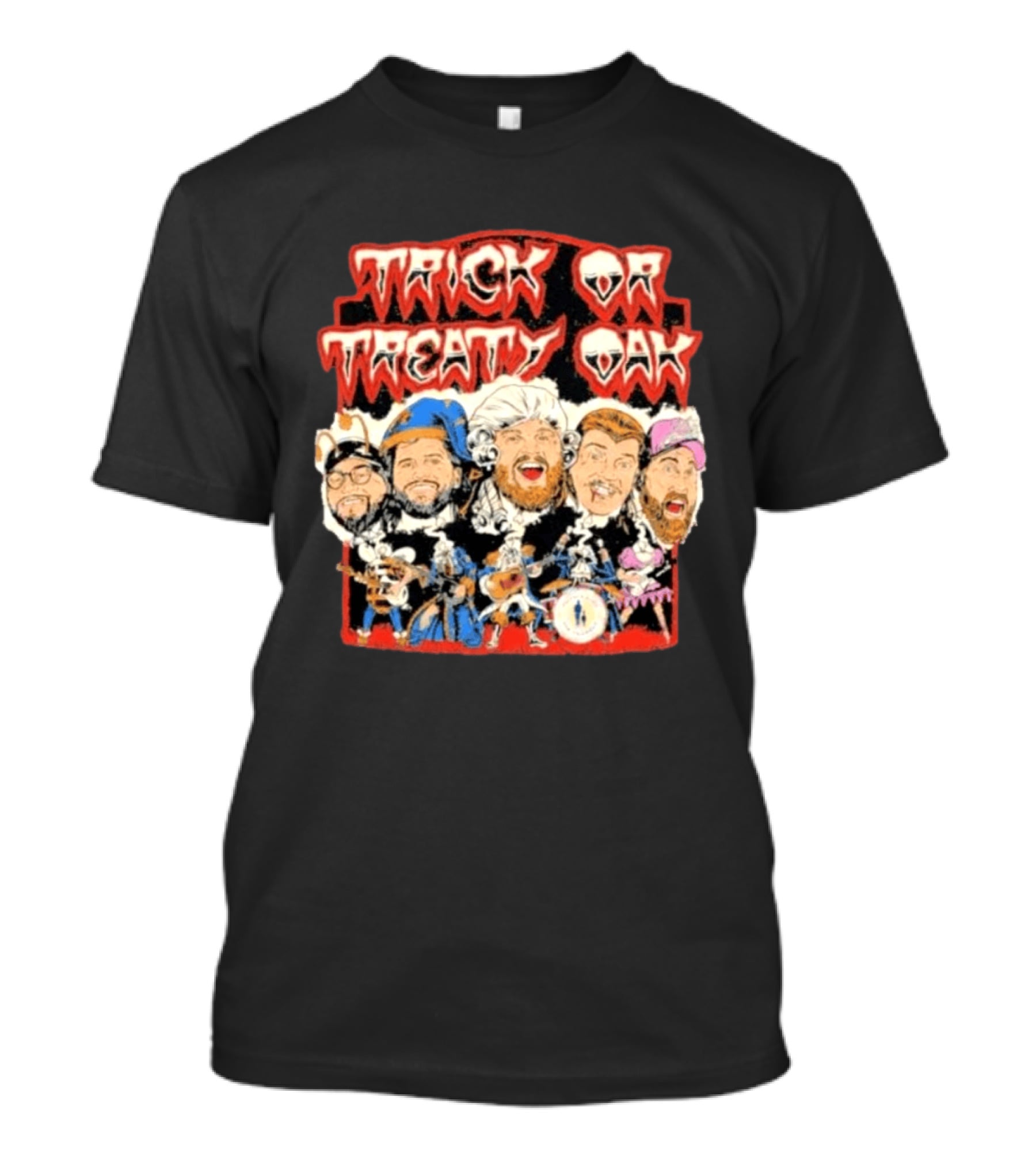 Trick Or Treaty Oak 2026 Concert Melody Mountain Ranch Stephenville Texas Oct 30 2026 T-Shirt