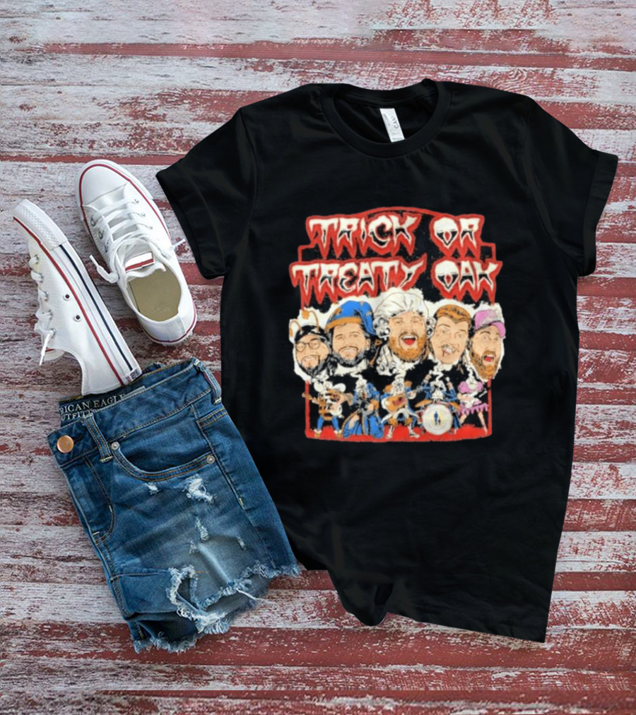 Trick Or Treaty Oak 2026 Concert Melody Mountain Ranch Stephenville Texas Oct 30 2026 T-Shirt