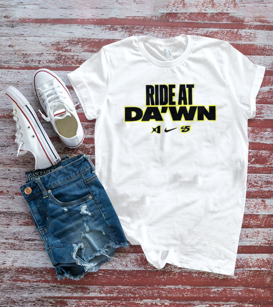 Ride At Dawn A'ja Wilson 22 Nike Basketball T-Shirt