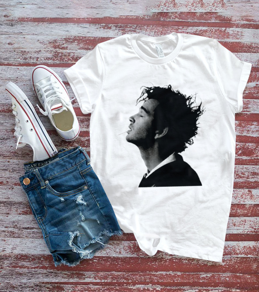 Matty Healy The 1975 Indie Rock Alternative Silhouette Smoking T-Shirt