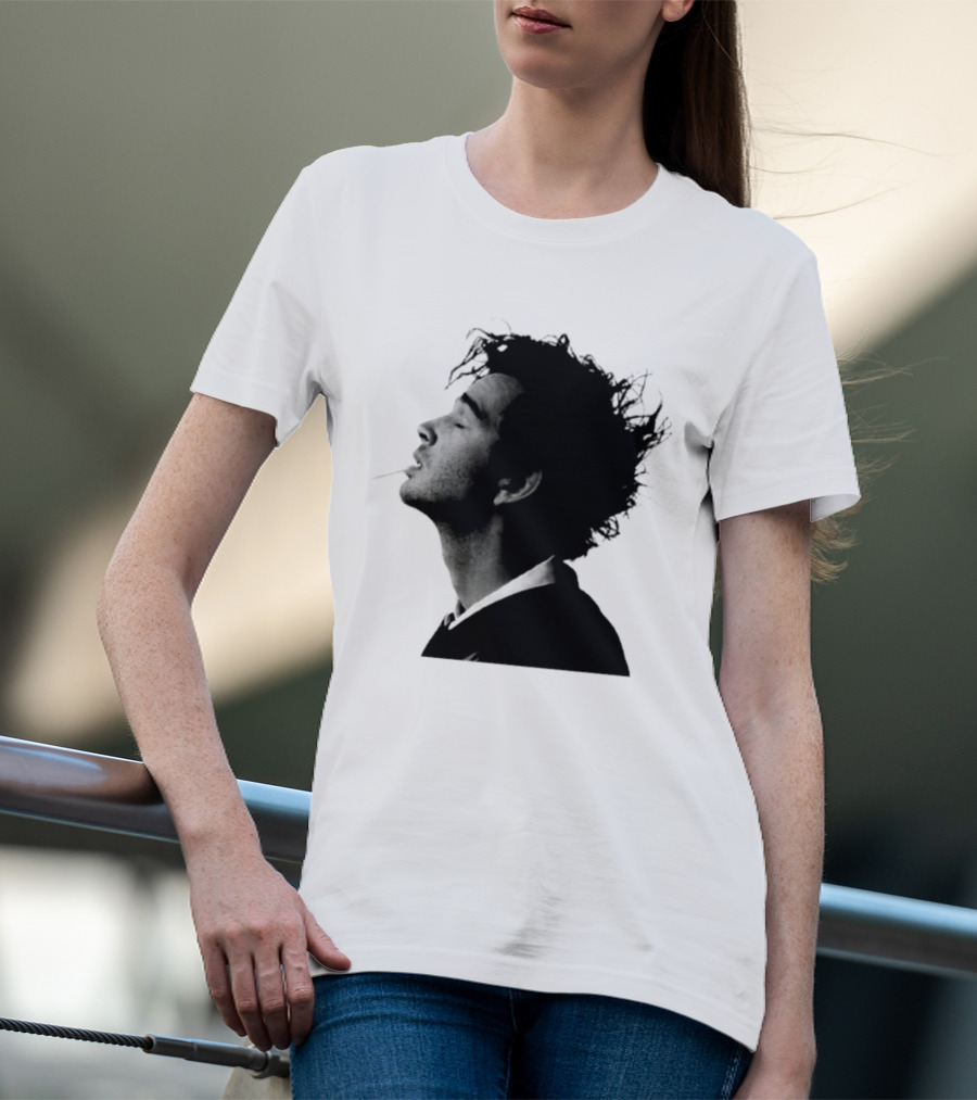 Matty Healy The 1975 Indie Rock Alternative Silhouette Smoking T-Shirt