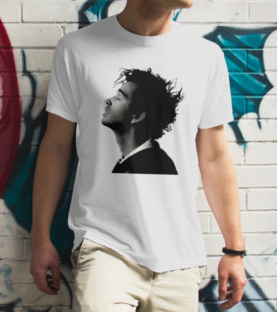 Matty Healy The 1975 Indie Rock Alternative Silhouette Smoking T-Shirt