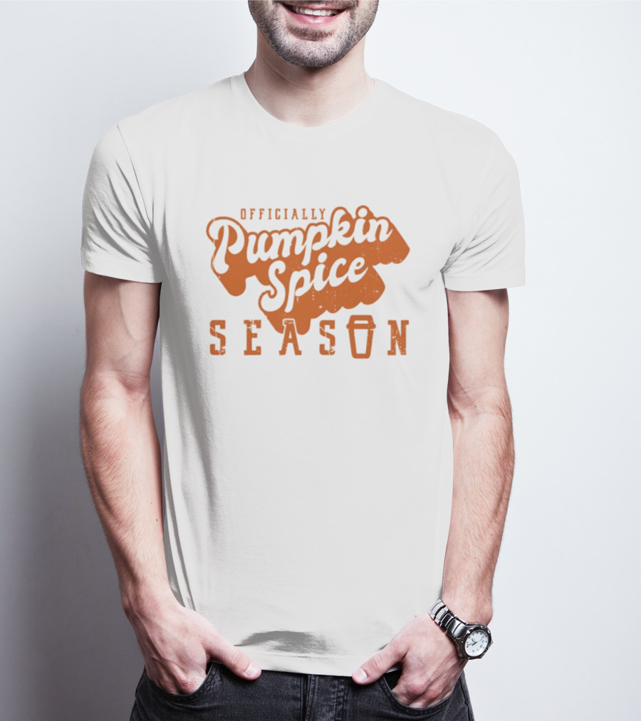 Officially Pumpkin Spice Season Cup T-Shirt