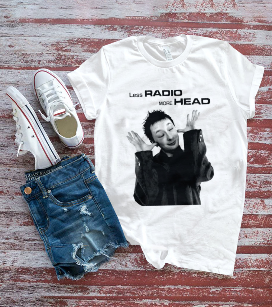 Thom Yorke Less Radio More Head Radiohead T-Shirt