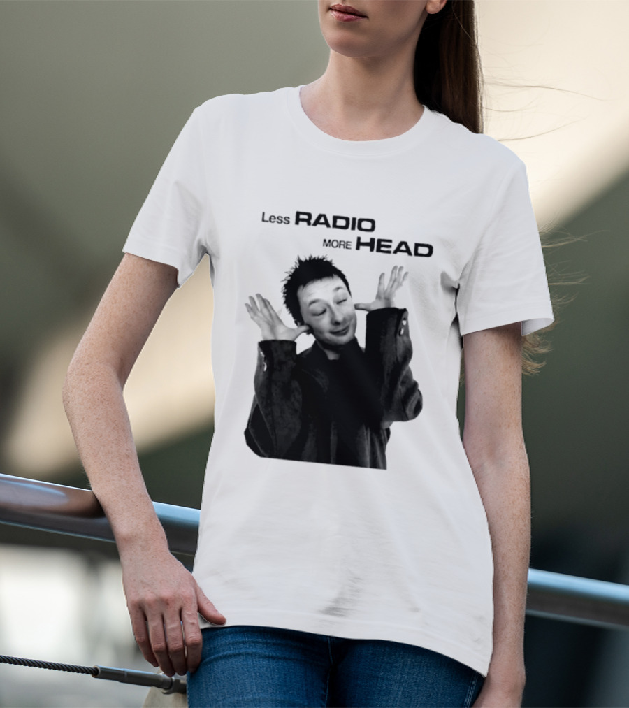 Thom Yorke Less Radio More Head Radiohead T-Shirt