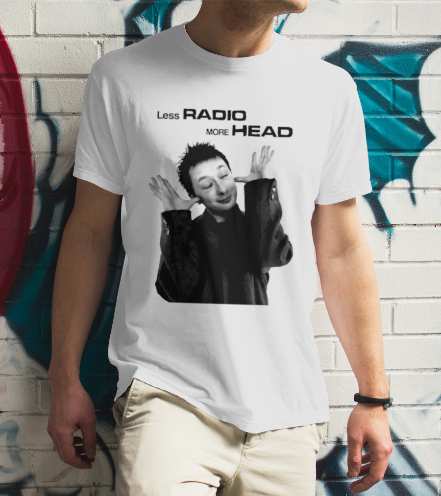 Thom Yorke Less Radio More Head Radiohead T-Shirt