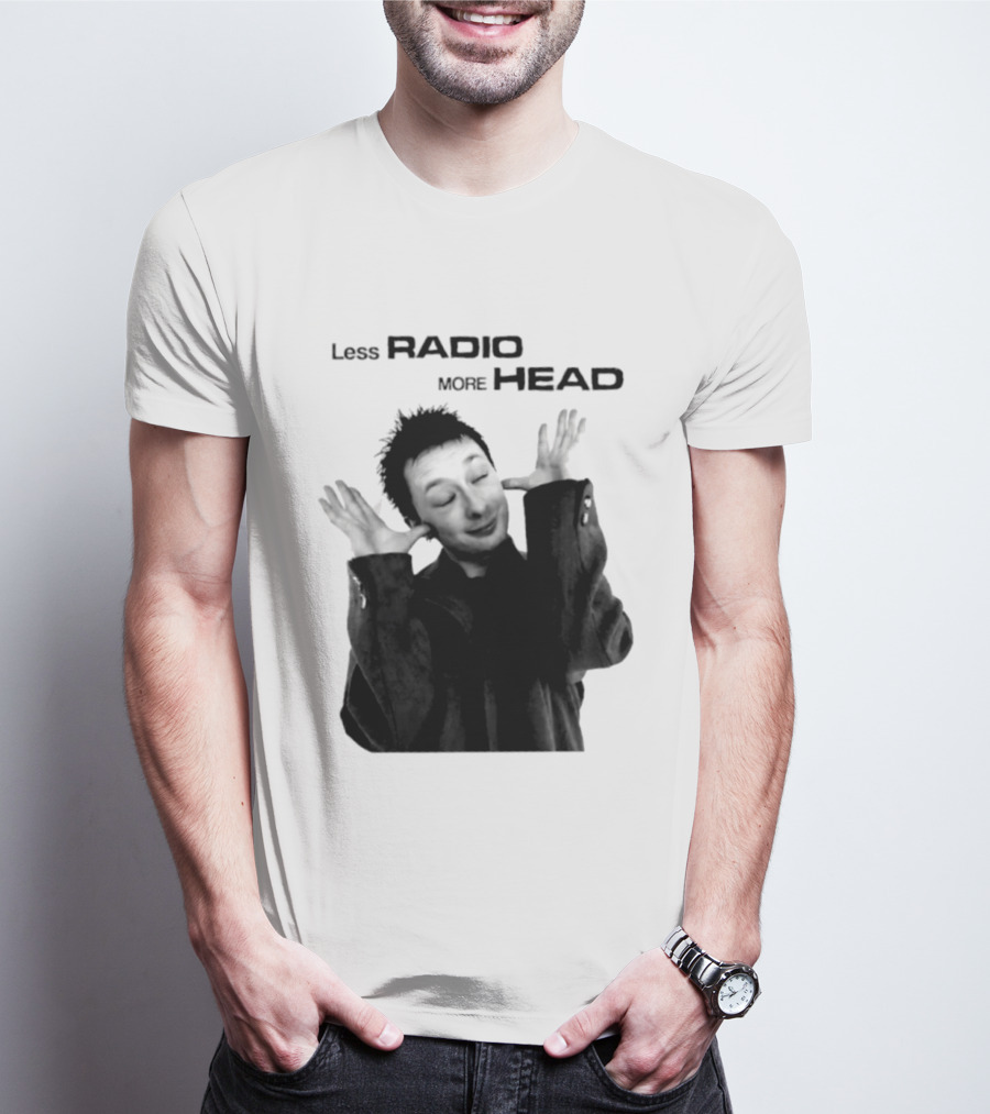 Thom Yorke Less Radio More Head Radiohead T-Shirt