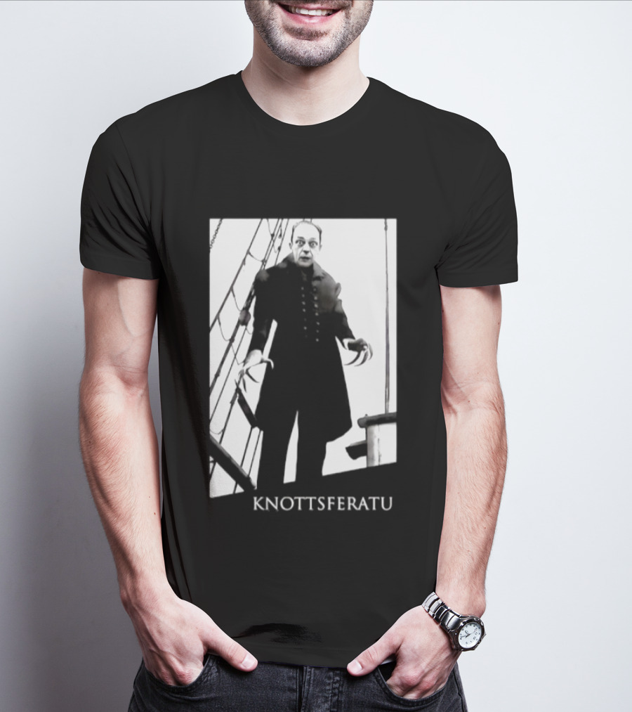 Don Knotts Knottsferatu Nosferatu Horror Comedy Mashup T-Shirt