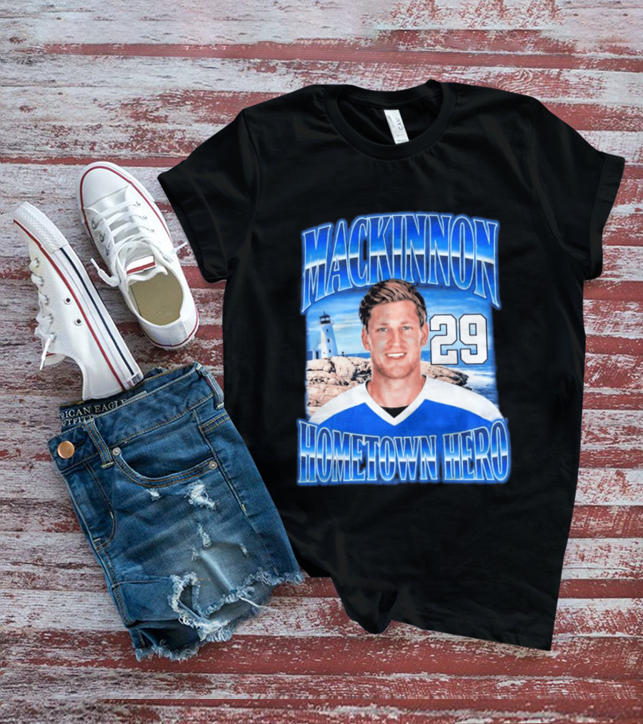Mackinnon 29 Hometown Hero Lighthouse Scene T-Shirt