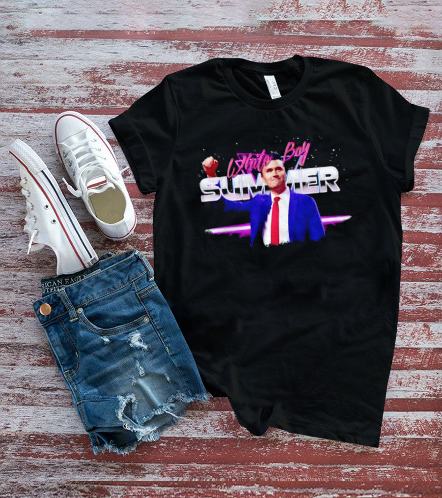 White Boy Summer Vibe Charlie Kirk Celebration T-Shirt