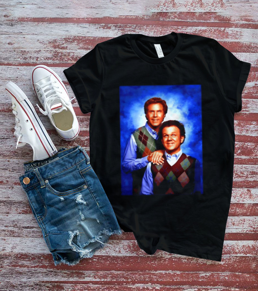 Will Ferrell John C Reilly Step Brothers Argyle Sweater T-Shirt