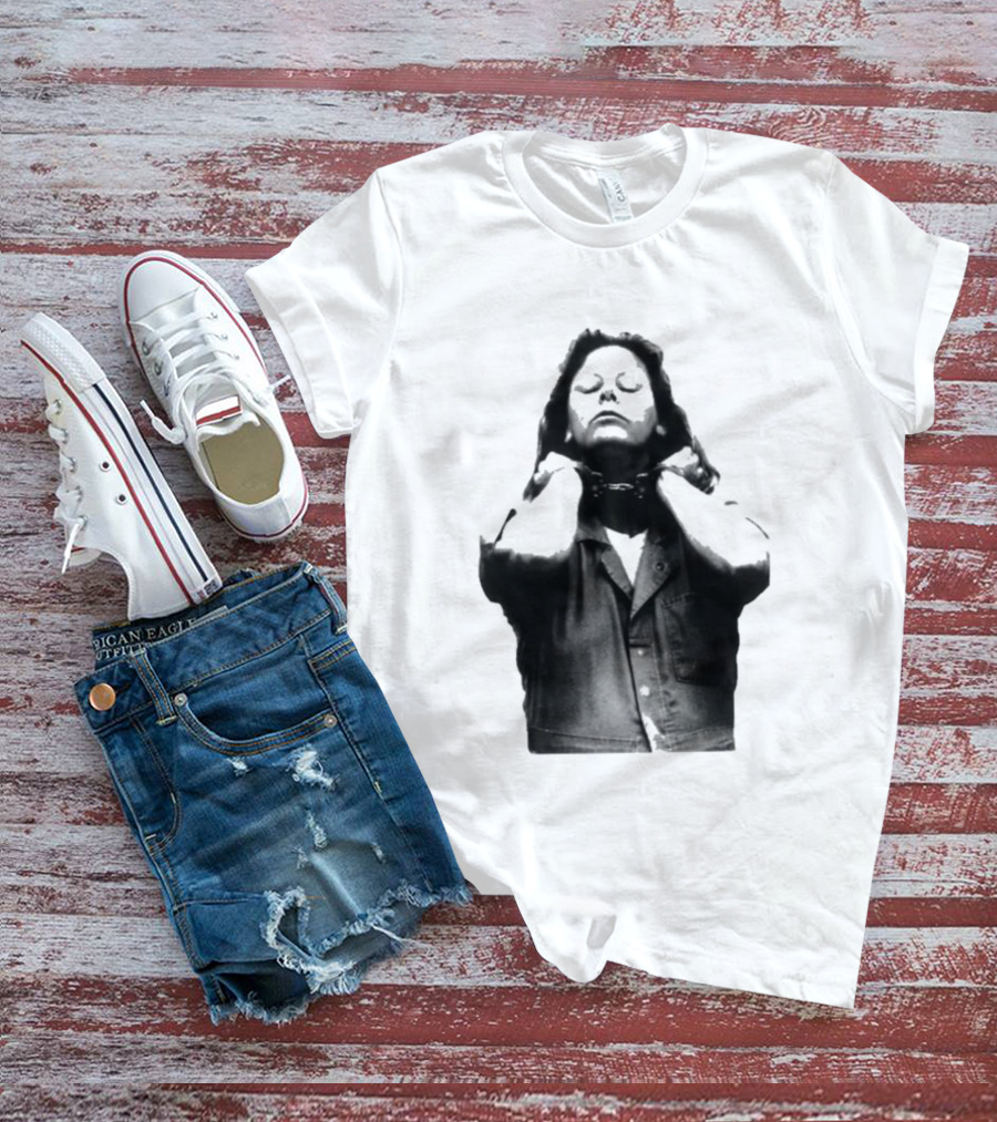 Aileen Wuornos Monochrome Shot Style Image T-Shirt