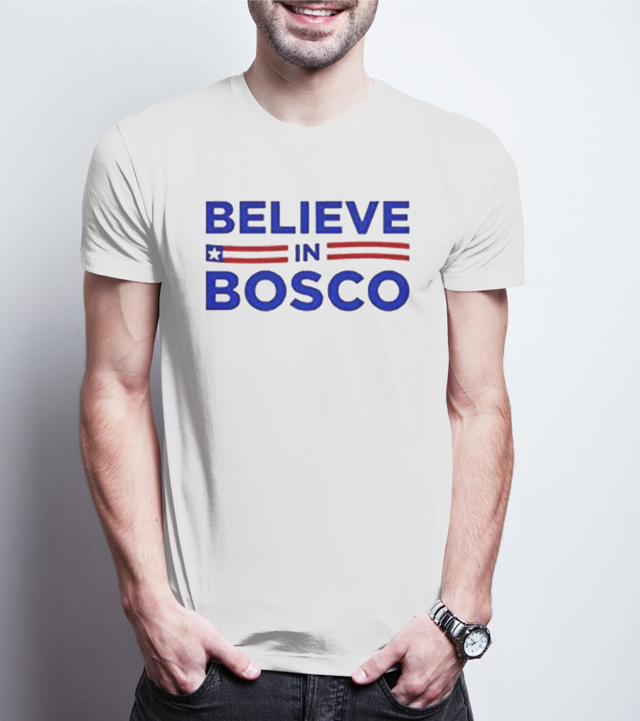 Believe In Bosco Star Stripes Campaign T-Shirt