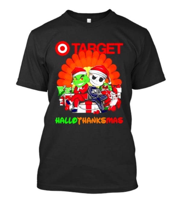 Target Grinch Jack Skellington Hallothanksmas 2026 T-Shirt