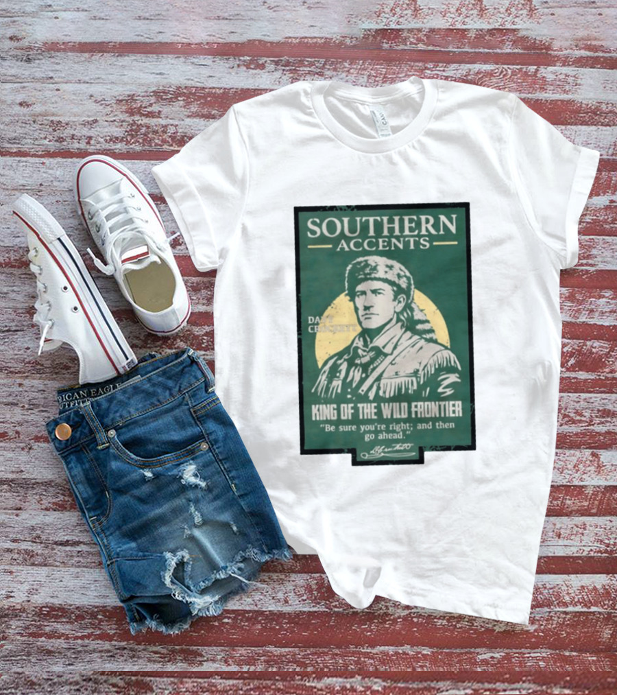 Southern Accents Davy Crockett King Of The Wild Frontier T-Shirt