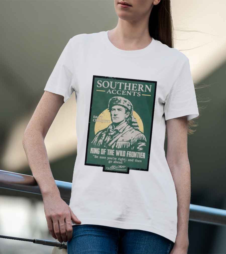 Southern Accents Davy Crockett King Of The Wild Frontier T-Shirt