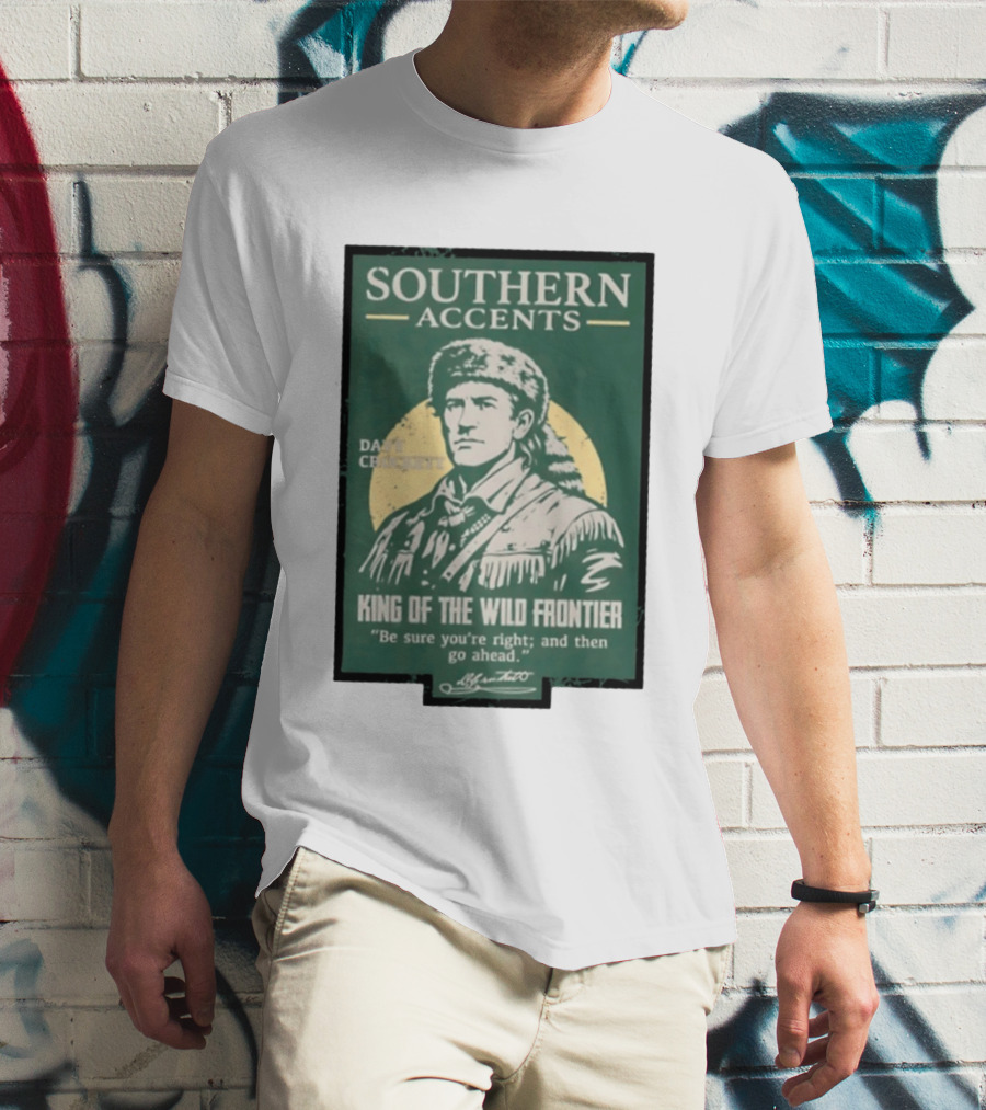Southern Accents Davy Crockett King Of The Wild Frontier T-Shirt