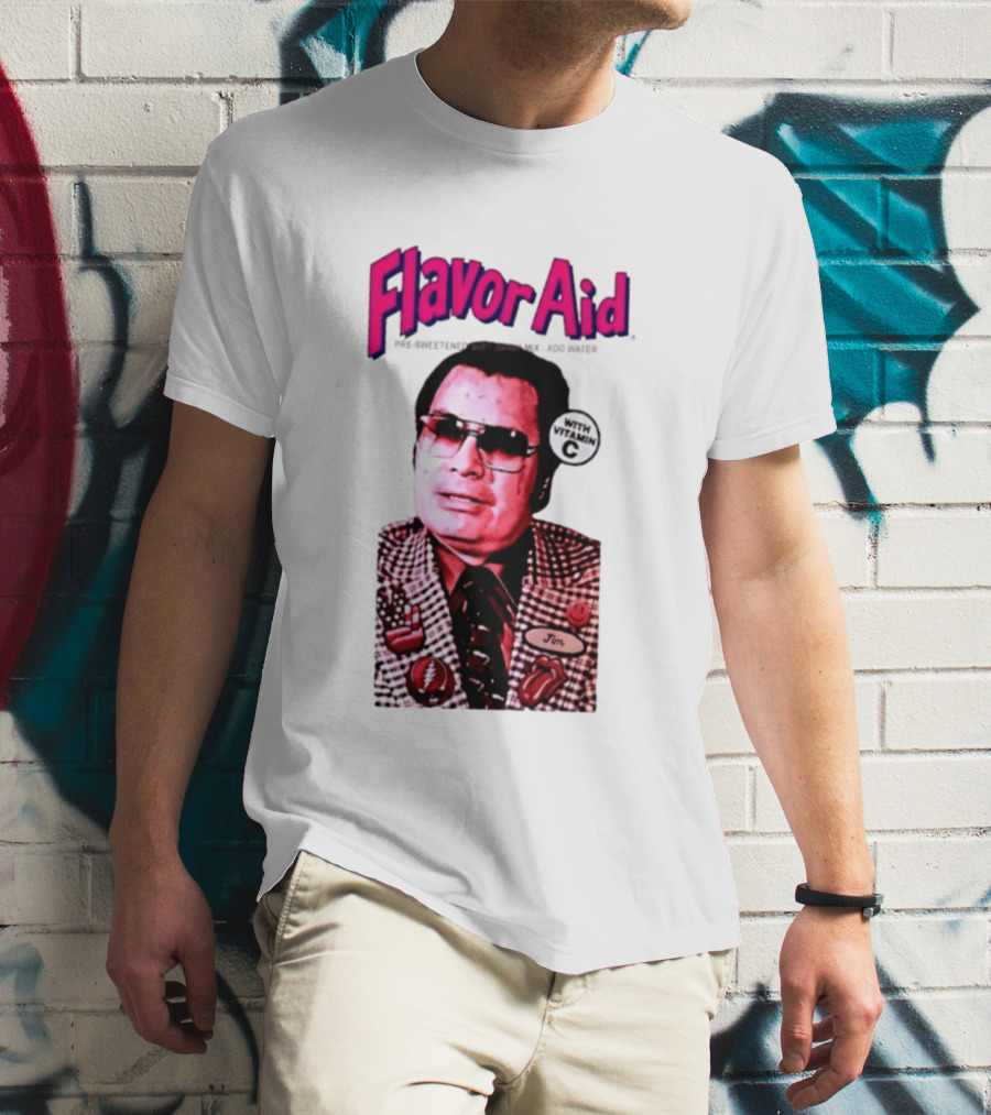 Flavor Aid Jim Jones Pre Sweetened Drink Mix With Vitamin C T-Shirt