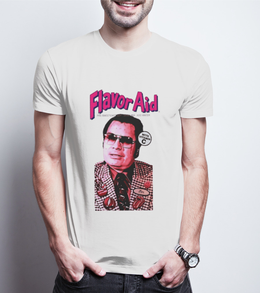 Flavor Aid Jim Jones Pre Sweetened Drink Mix With Vitamin C T-Shirt
