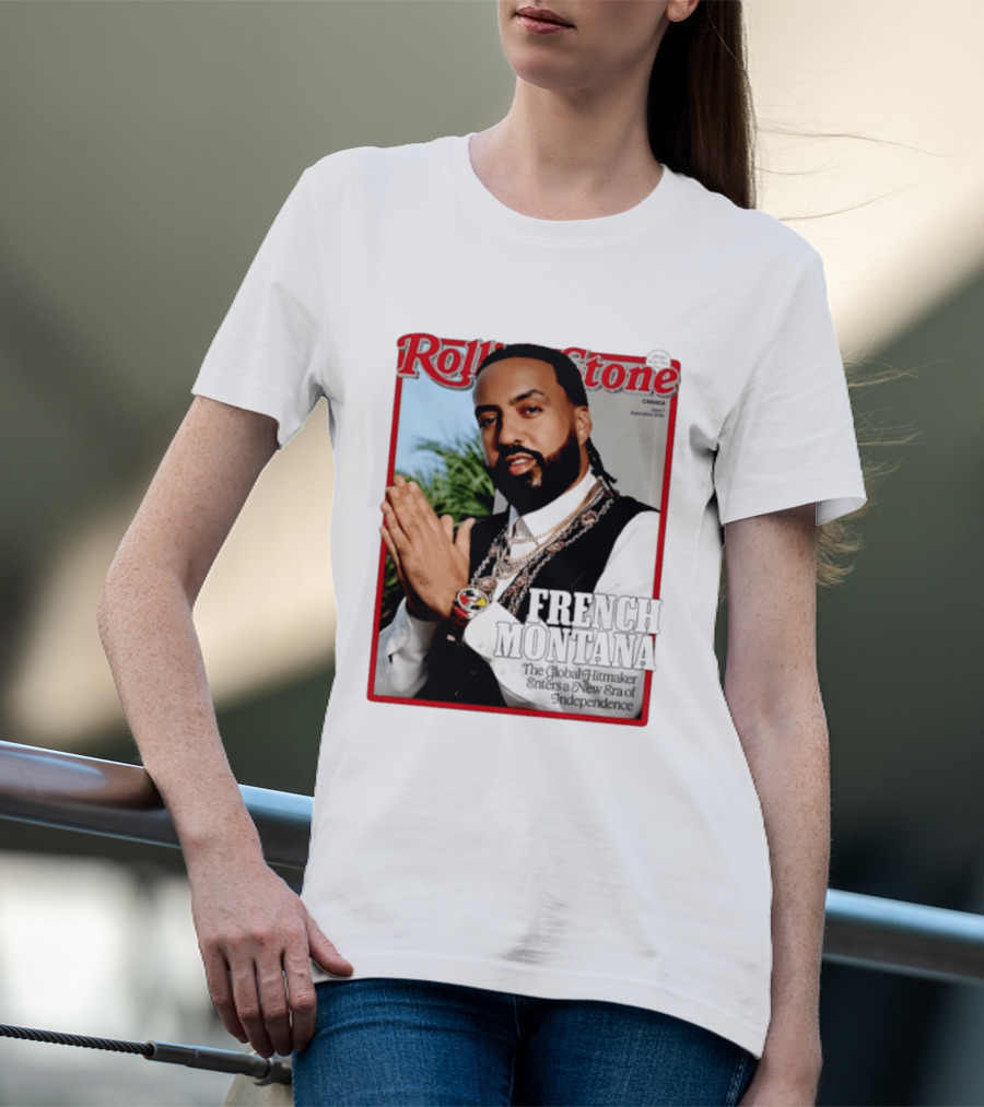 Rolling Stone Canada September 2026 French Montana Global Hitmaker New Era Of Independence T-Shirt