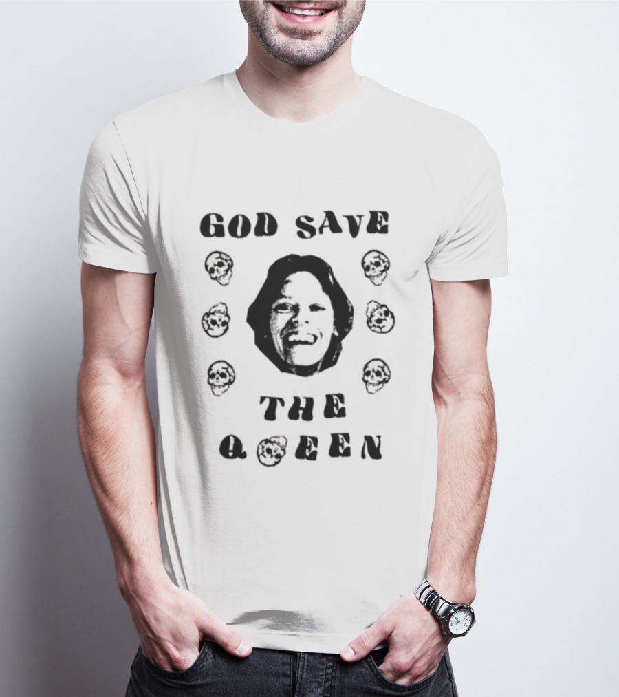 God Save The Queen Sex Pistols Punk Rock Head T-Shirt