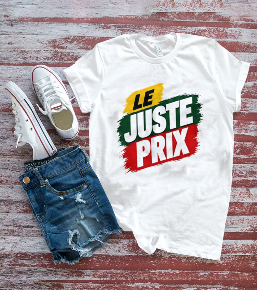 Le Juste Prix The Price Is Right Game Show T-Shirt