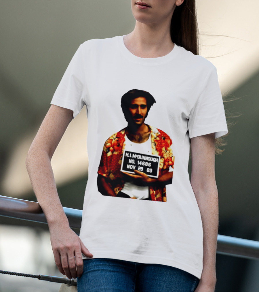 Nicolas Cage HI McDunnough Shot No. 14686 Raising Arizona November 29 83 T-Shirt