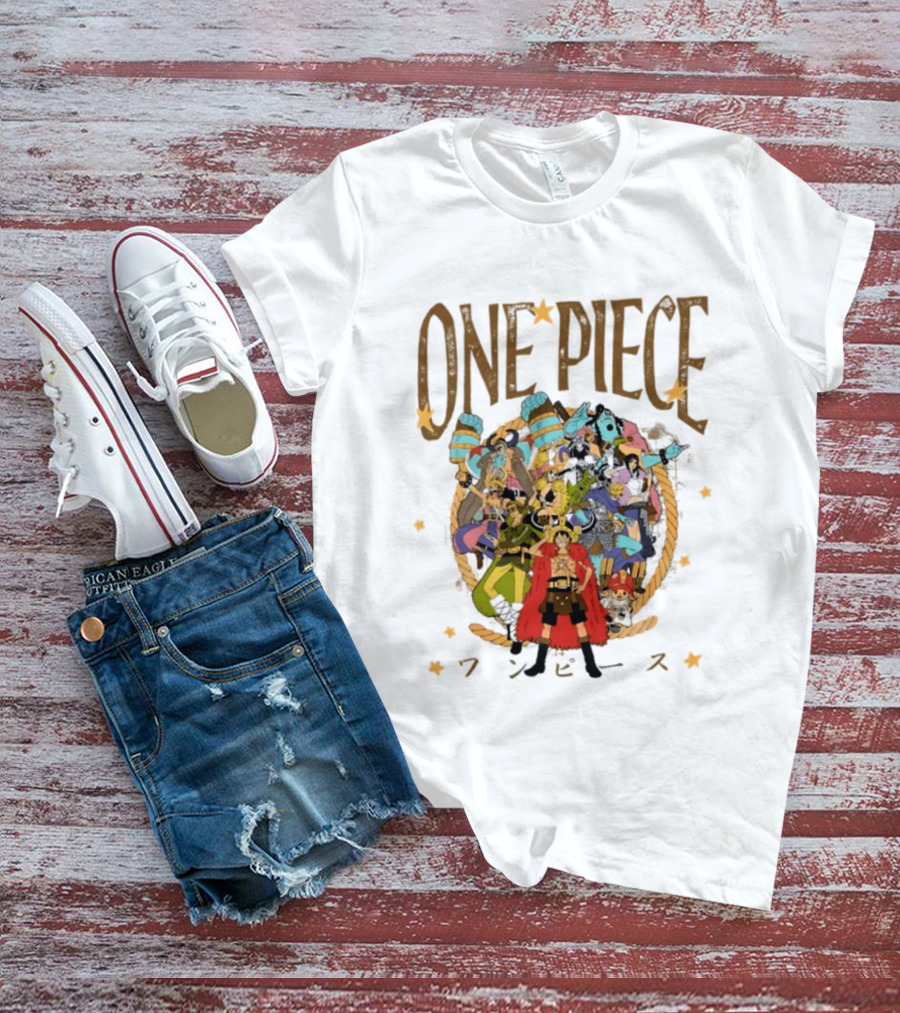One Piece Elbaph Group Cartoon T-Shirt