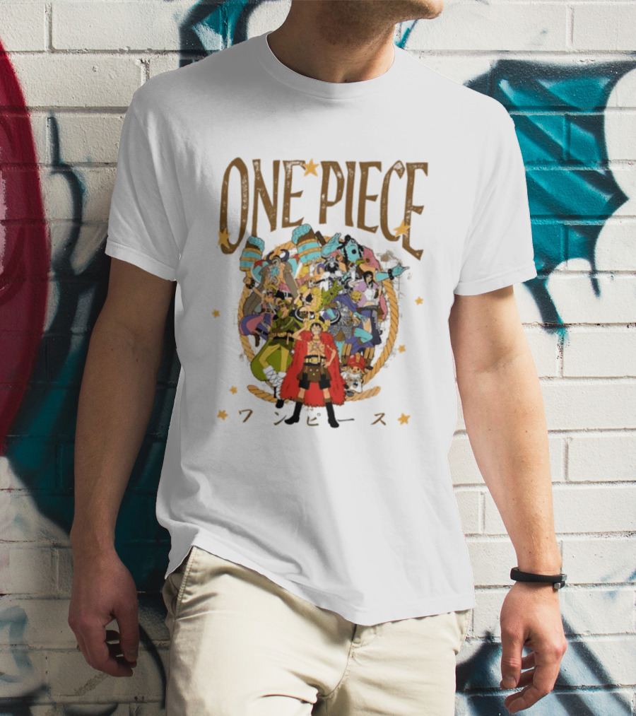 One Piece Elbaph Group Cartoon T-Shirt