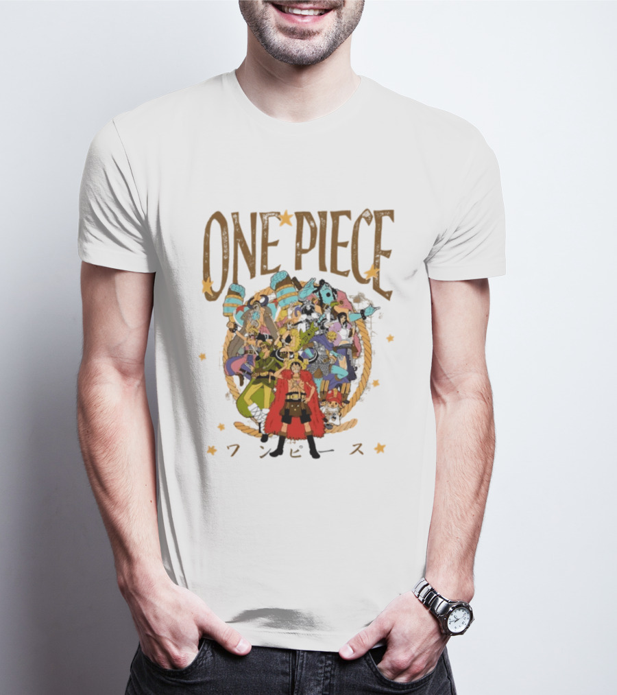 One Piece Elbaph Group Cartoon T-Shirt