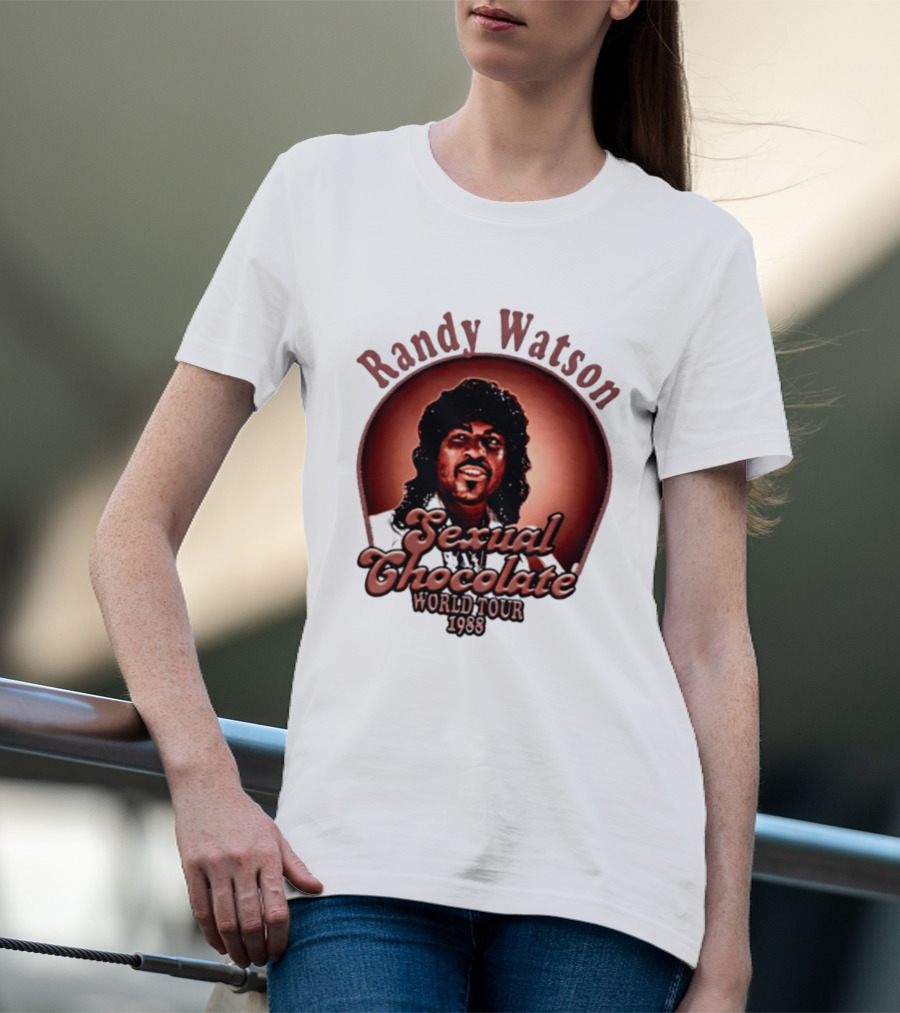 Randy Watson Sexual Chocolate World Tour 1988 Retro Concert T-Shirt