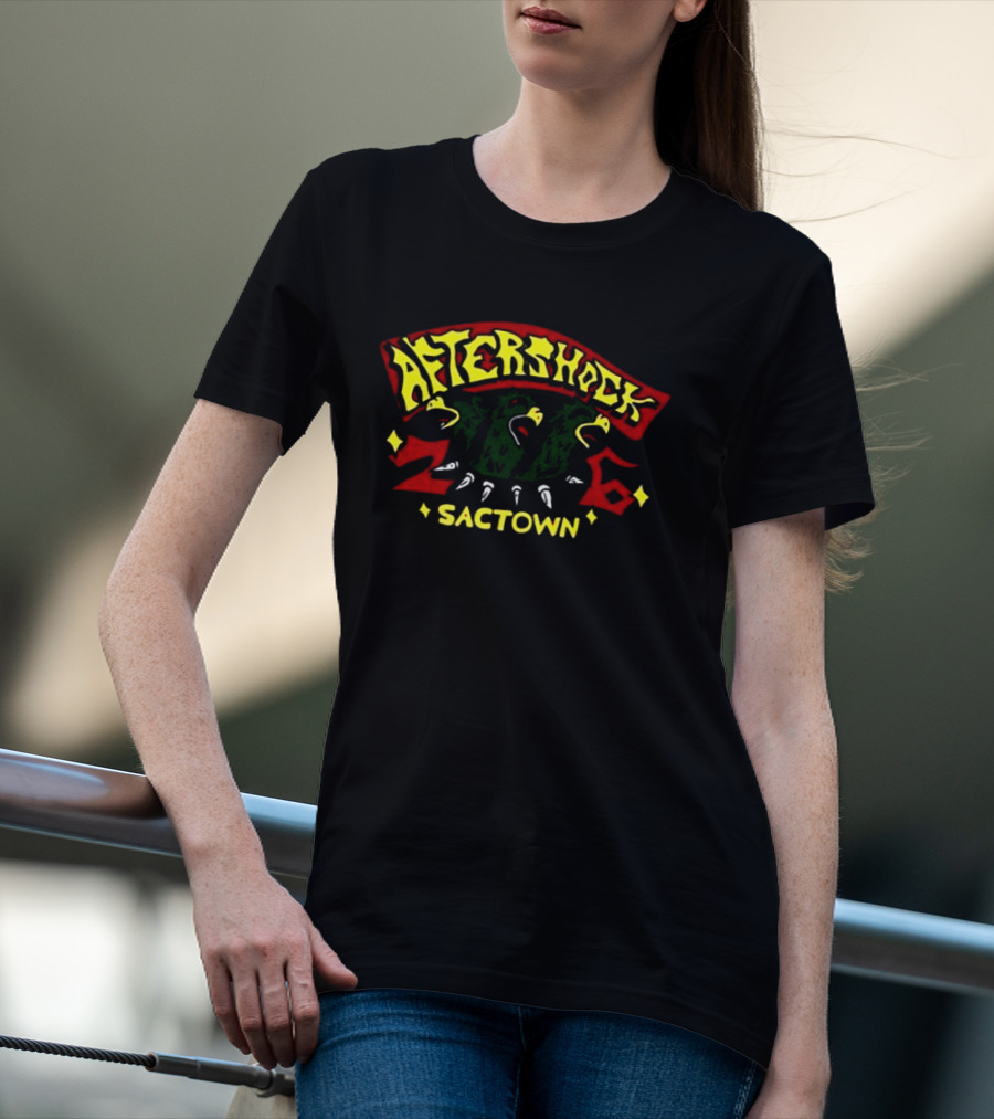 Aftershock Festival 2026 Sactown Griffin Trio October 1 4 Sacramento CA T-Shirt