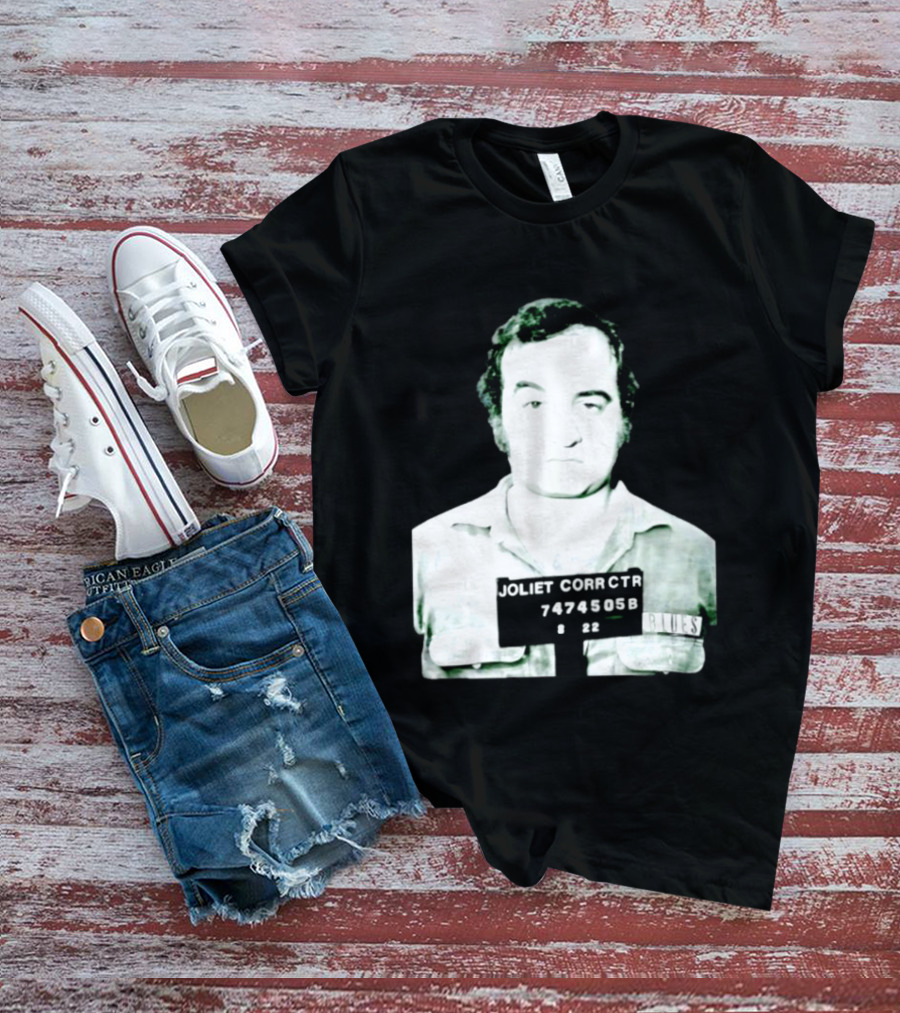John Belushi Joliet Correctional Blues Shot 7474505B T-Shirt