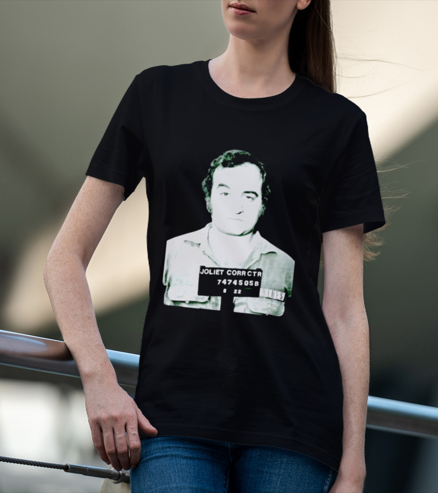 John Belushi Joliet Correctional Blues Shot 7474505B T-Shirt