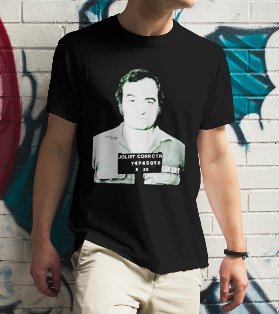 John Belushi Joliet Correctional Blues Shot 7474505B T-Shirt