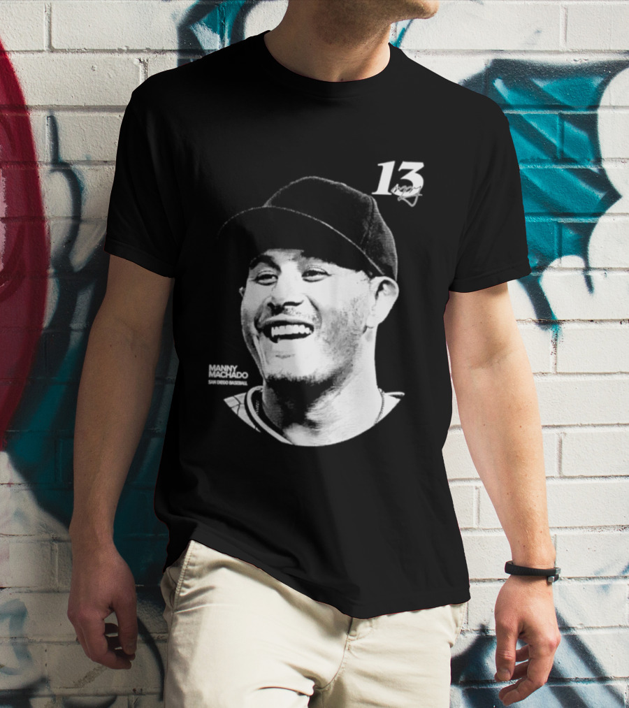Manny Machado 13 San Diego Padres MLB Lineage Series 2026 T-Shirt