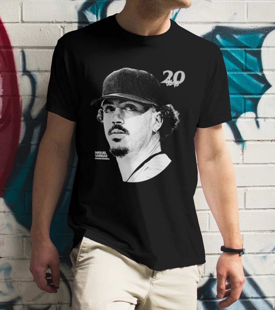 Miguel Vargas 20 Chicago White Sox MLB 2026 Lineage Series T-Shirt