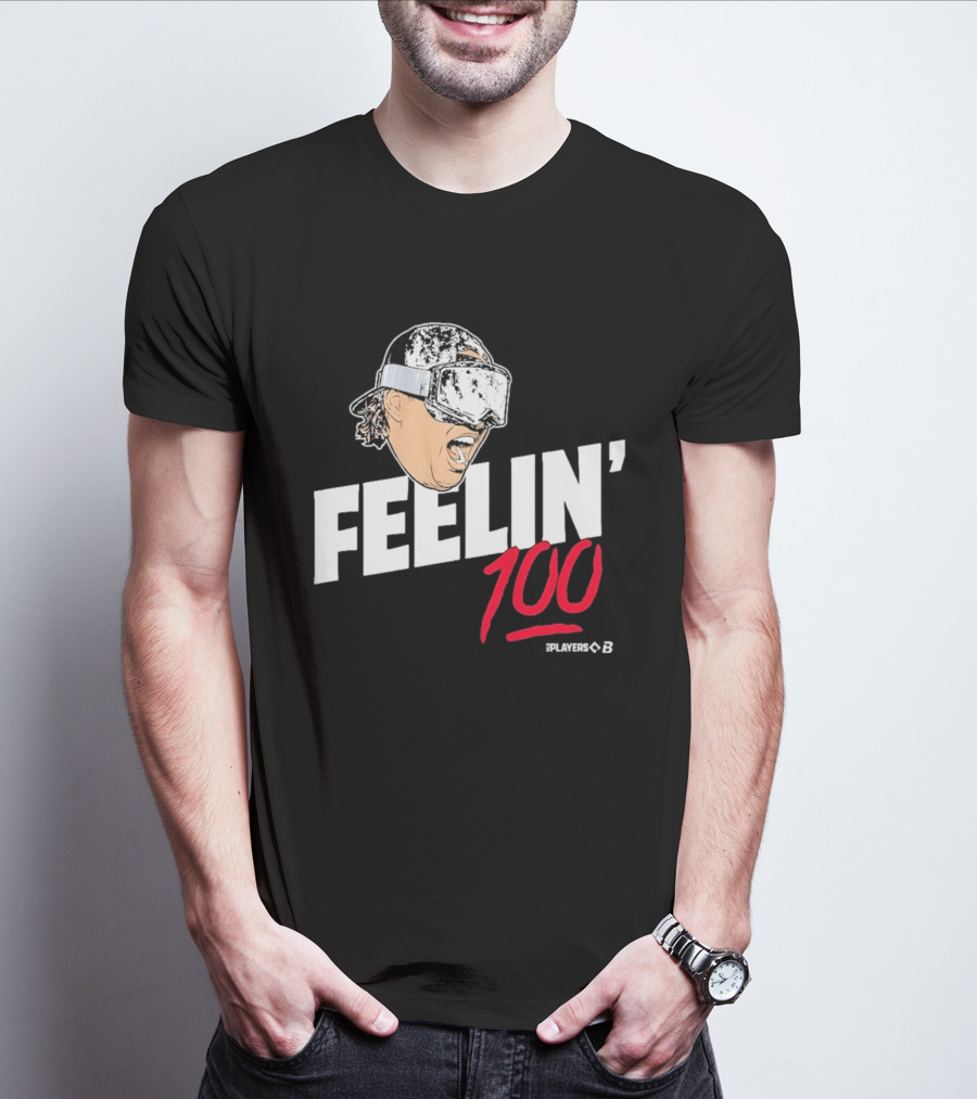 Munetaka Murakami Feelin' 100 Snow Goggles Enthusiasm T-Shirt