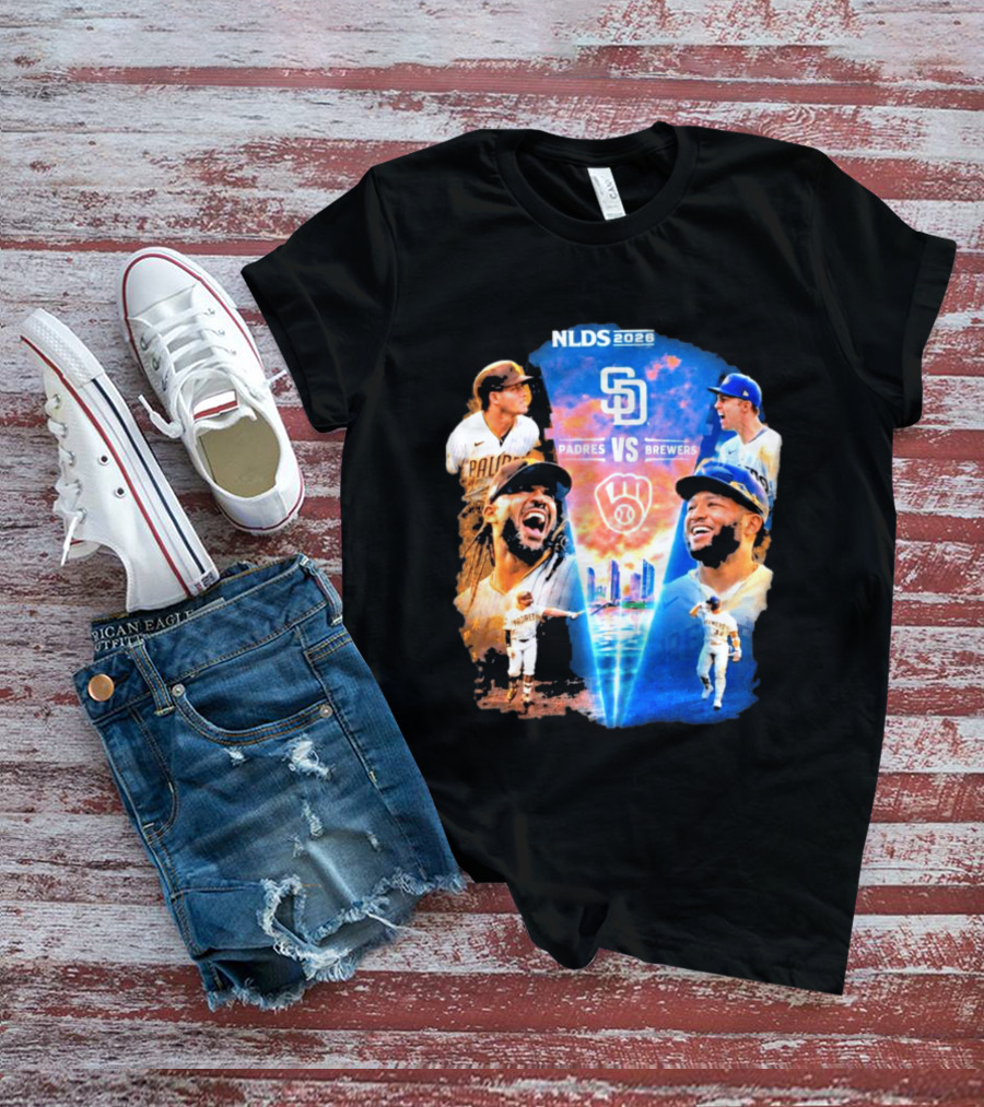NLDS 2026 San Diego Padres Vs Milwaukee Brewers Showdown T-Shirt