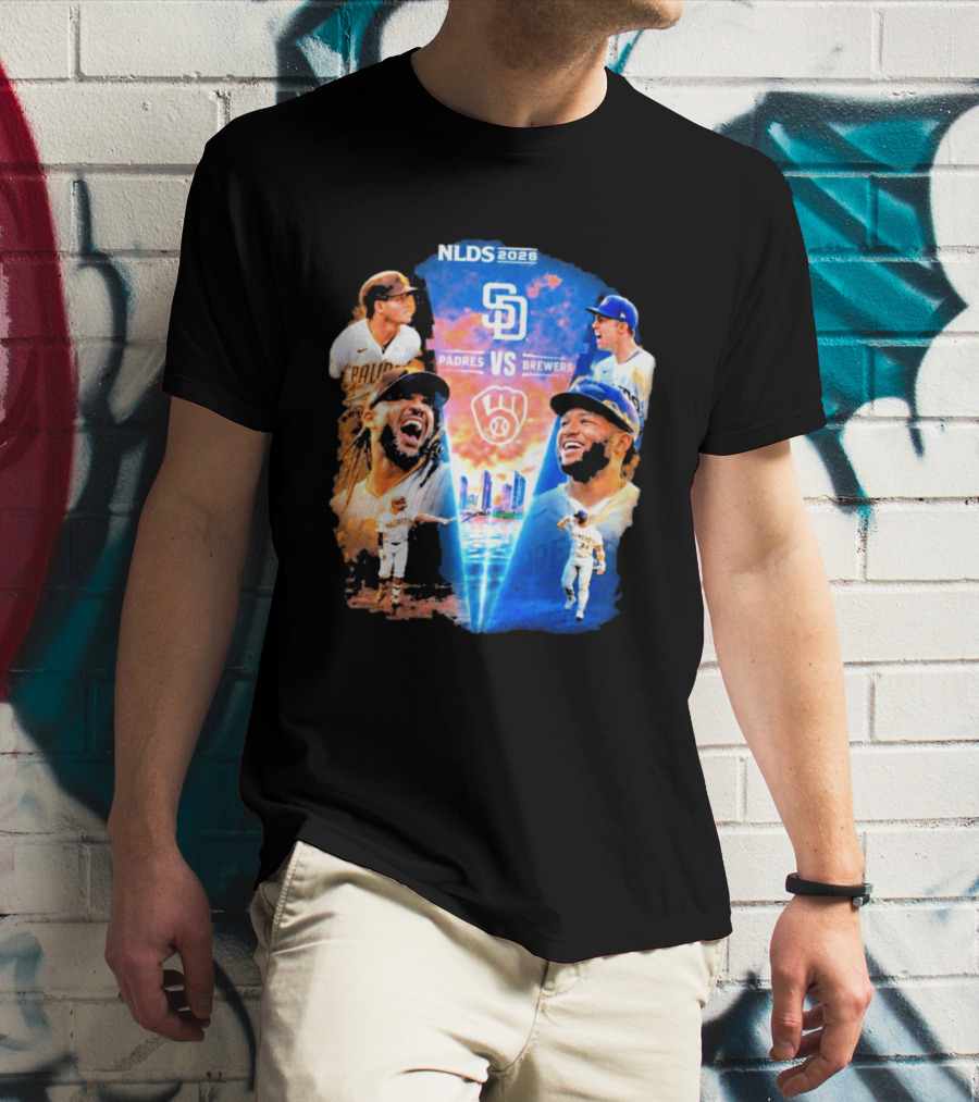 NLDS 2026 San Diego Padres Vs Milwaukee Brewers Showdown T-Shirt