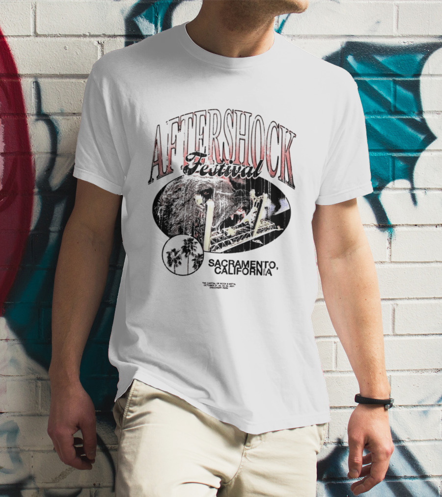 Aftershock Festival 2026 Sacramento California October 1 4 Overbite T-Shirt