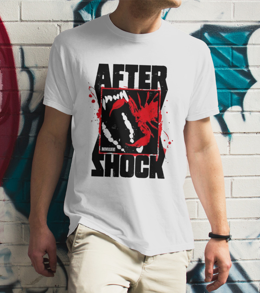 Aftershock Festival 2026 Sacramento CA October 1 4 2026 Scorpion XV Stinging Bite T-Shirt