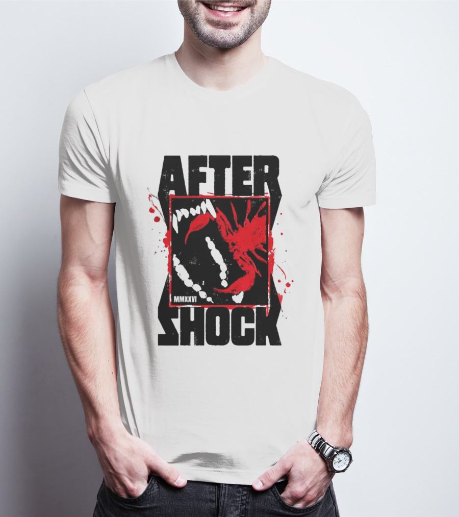 Aftershock Festival 2026 Sacramento CA October 1 4 2026 Scorpion XV Stinging Bite T-Shirt