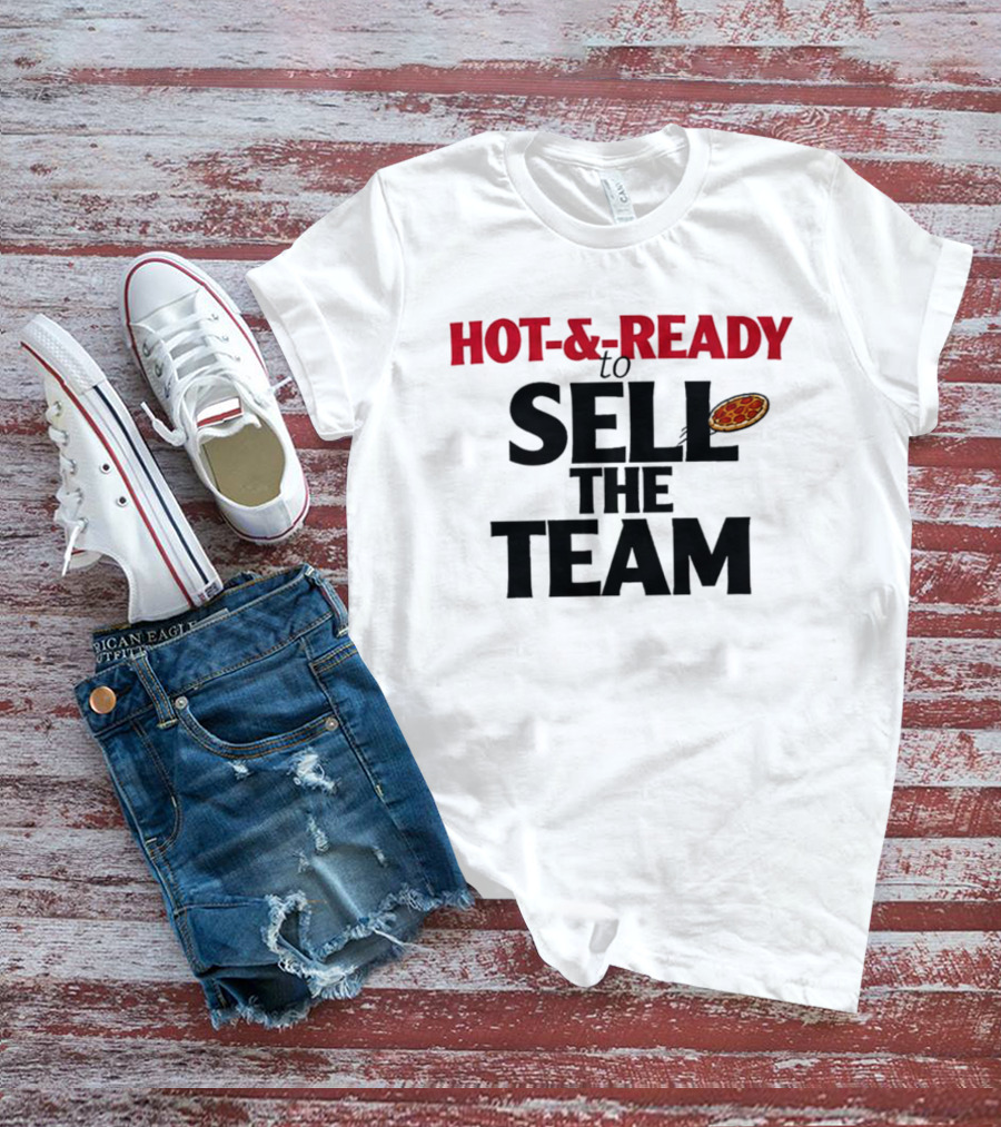 Champagne Athletics 2026 Hot N Ready To Sell The Team Pizza T-Shirt