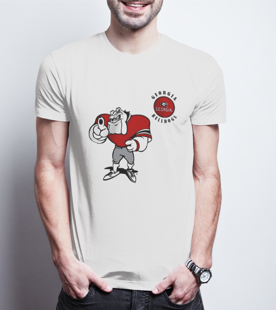 Georgia Bulldogs 2026 NCAA Tailgater Hometown Football Mascot Georgia T-Shirt