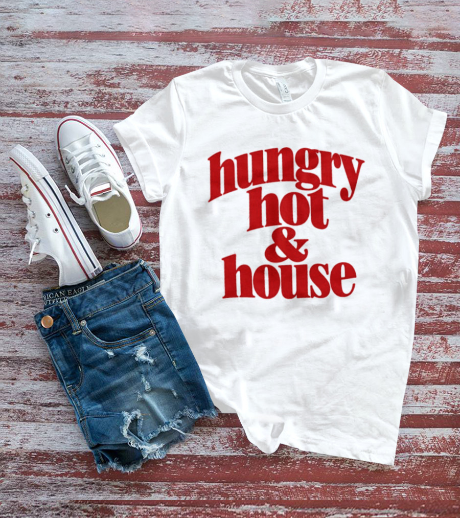 Hungry Hot House Food Red T-Shirt