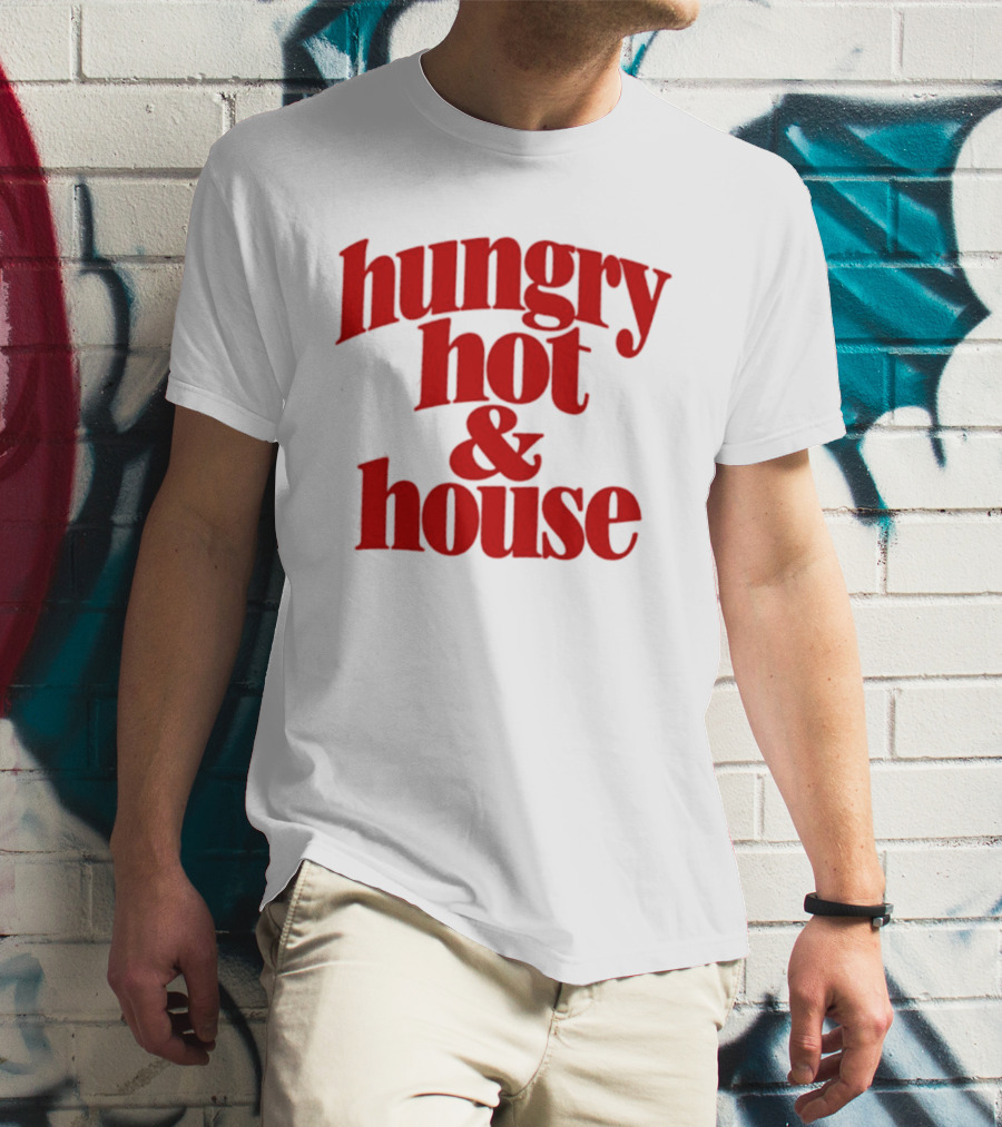 Hungry Hot House Food Red T-Shirt