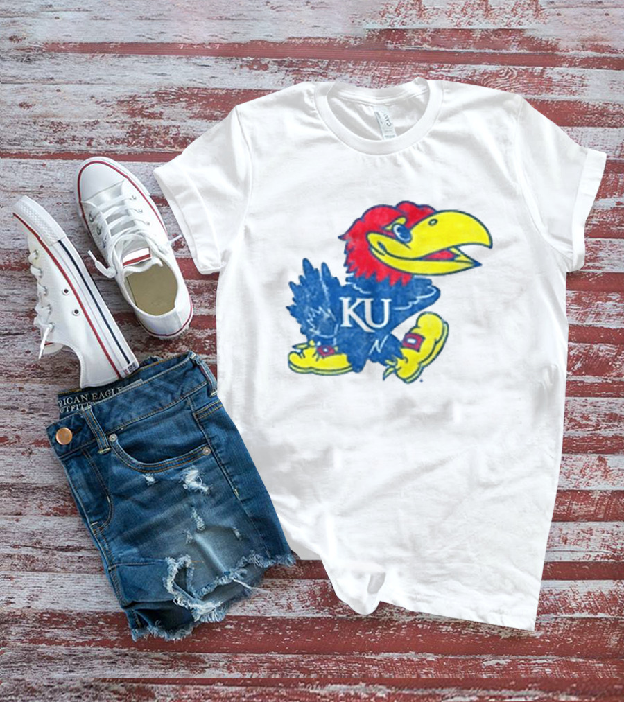 Kansas Jayhawks Wembley Stadium Union Jack Classic KU Jayhawk Sept 19 2026 T-Shirt